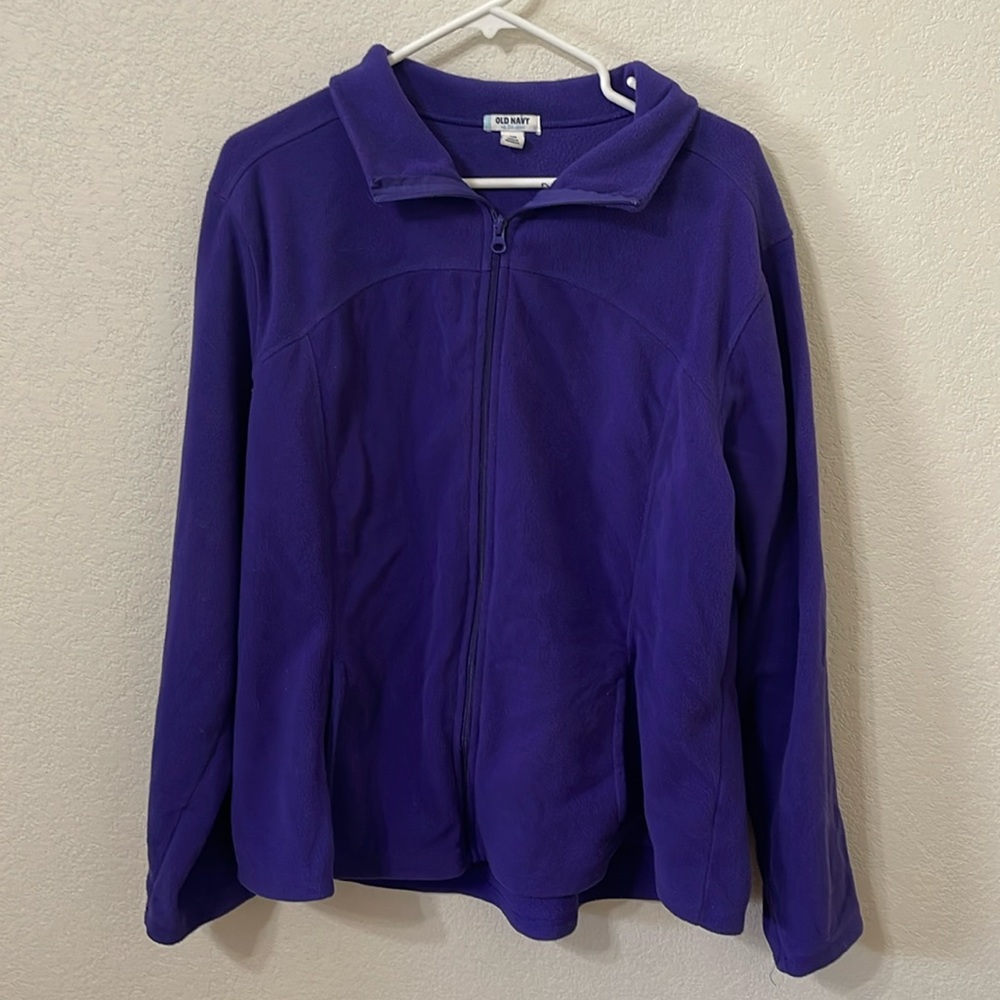Old Navy Zip Up Fleece Jacket